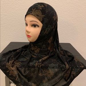 Women’s 2 pieces Hijab set, one size fits all